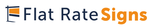 Flat Rate Signs